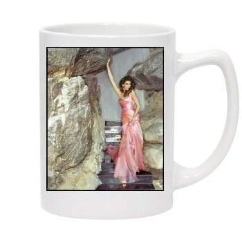 Teri Hatcher 14oz White Statesman Mug