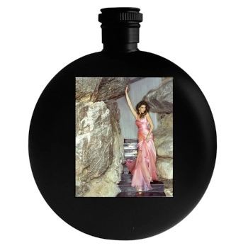 Teri Hatcher Round Flask