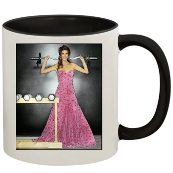 Teri Hatcher 11oz Colored Inner & Handle Mug