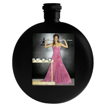 Teri Hatcher Round Flask