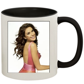 Teri Hatcher 11oz Colored Inner & Handle Mug