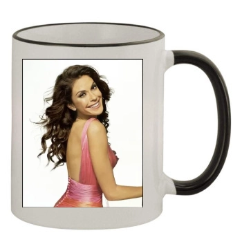 Teri Hatcher 11oz Colored Rim & Handle Mug