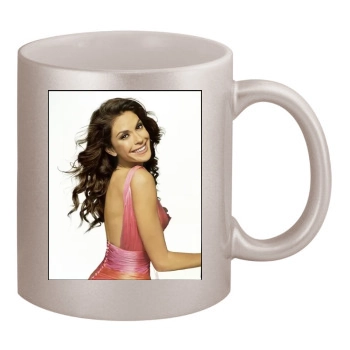 Teri Hatcher 11oz Metallic Silver Mug