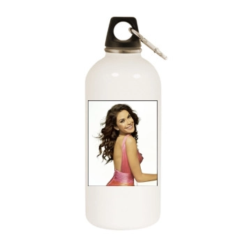 Teri Hatcher White Water Bottle With Carabiner