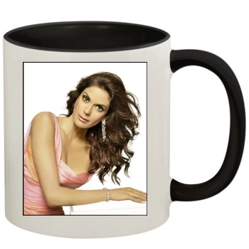 Teri Hatcher 11oz Colored Inner & Handle Mug