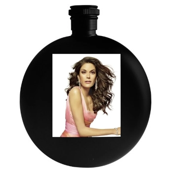 Teri Hatcher Round Flask