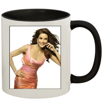 Teri Hatcher 11oz Colored Inner & Handle Mug