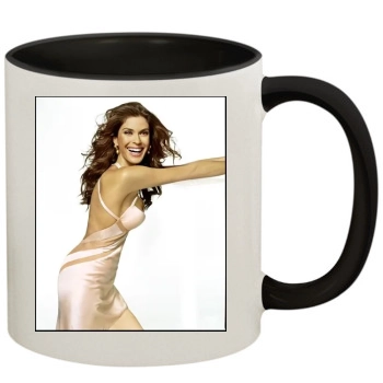 Teri Hatcher 11oz Colored Inner & Handle Mug