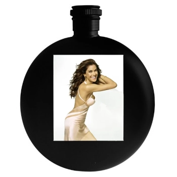 Teri Hatcher Round Flask