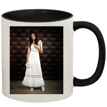 Teri Hatcher 11oz Colored Inner & Handle Mug