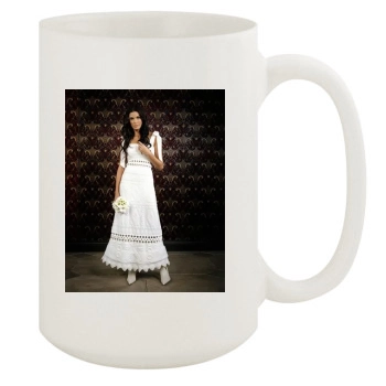 Teri Hatcher 15oz White Mug