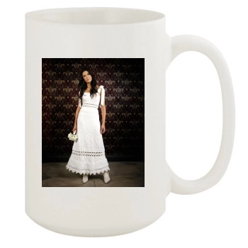 Teri Hatcher 15oz White Mug