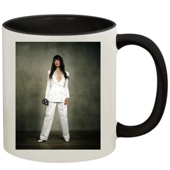 Teri Hatcher 11oz Colored Inner & Handle Mug