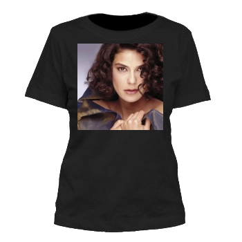 Teri Hatcher Women's Cut T-Shirt