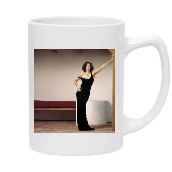 Teri Hatcher 14oz White Statesman Mug