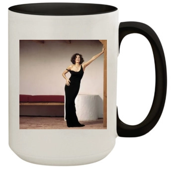 Teri Hatcher 15oz Colored Inner & Handle Mug