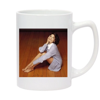 Teri Hatcher 14oz White Statesman Mug