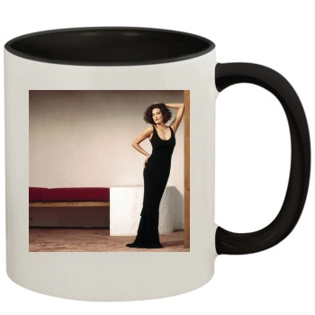 Teri Hatcher 11oz Colored Inner & Handle Mug