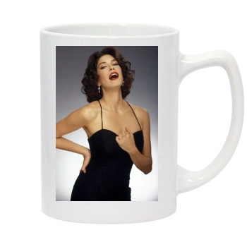 Teri Hatcher 14oz White Statesman Mug