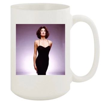 Teri Hatcher 15oz White Mug