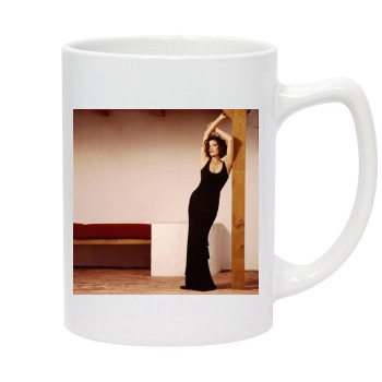 Teri Hatcher 14oz White Statesman Mug