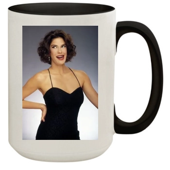 Teri Hatcher 15oz Colored Inner & Handle Mug