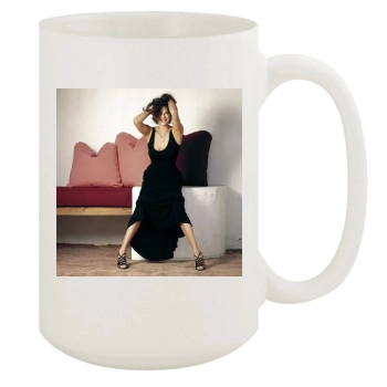 Teri Hatcher 15oz White Mug