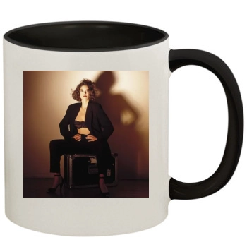 Teri Hatcher 11oz Colored Inner & Handle Mug