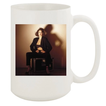 Teri Hatcher 15oz White Mug