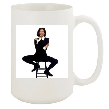 Teri Hatcher 15oz White Mug