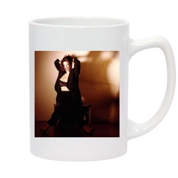 Teri Hatcher 14oz White Statesman Mug