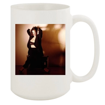 Teri Hatcher 15oz White Mug