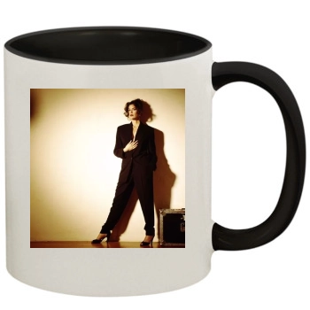 Teri Hatcher 11oz Colored Inner & Handle Mug