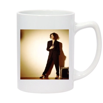 Teri Hatcher 14oz White Statesman Mug