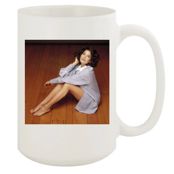 Teri Hatcher 15oz White Mug