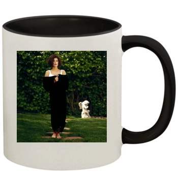 Teri Hatcher 11oz Colored Inner & Handle Mug