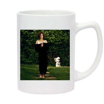 Teri Hatcher 14oz White Statesman Mug