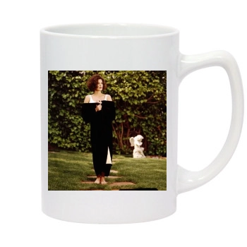 Teri Hatcher 14oz White Statesman Mug