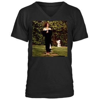 Teri Hatcher Men's V-Neck T-Shirt