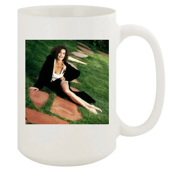 Teri Hatcher 15oz White Mug