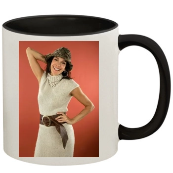 Teri Hatcher 11oz Colored Inner & Handle Mug