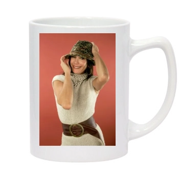 Teri Hatcher 14oz White Statesman Mug