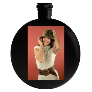 Teri Hatcher Round Flask