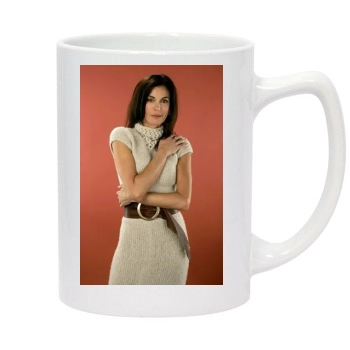 Teri Hatcher 14oz White Statesman Mug