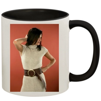 Teri Hatcher 11oz Colored Inner & Handle Mug