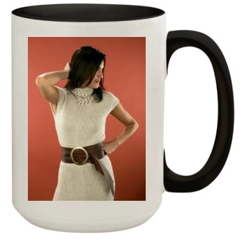 Teri Hatcher 15oz Colored Inner & Handle Mug