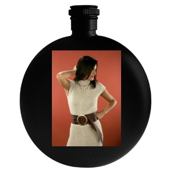 Teri Hatcher Round Flask