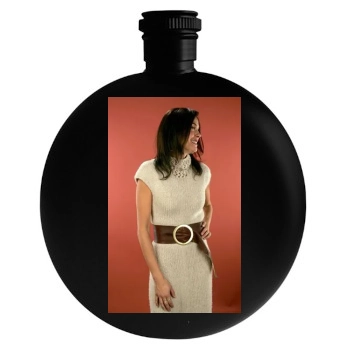 Teri Hatcher Round Flask