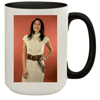 Teri Hatcher 15oz Colored Inner & Handle Mug