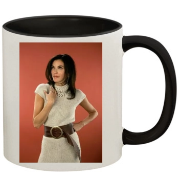 Teri Hatcher 11oz Colored Inner & Handle Mug